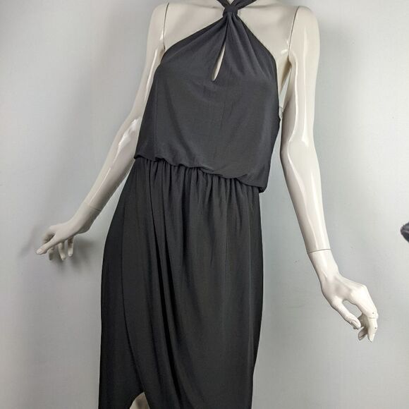 Black halter dress by Laundry NTW size 4 - Picture 7 of 8